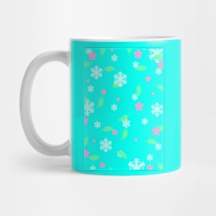 Blue patterns Mug